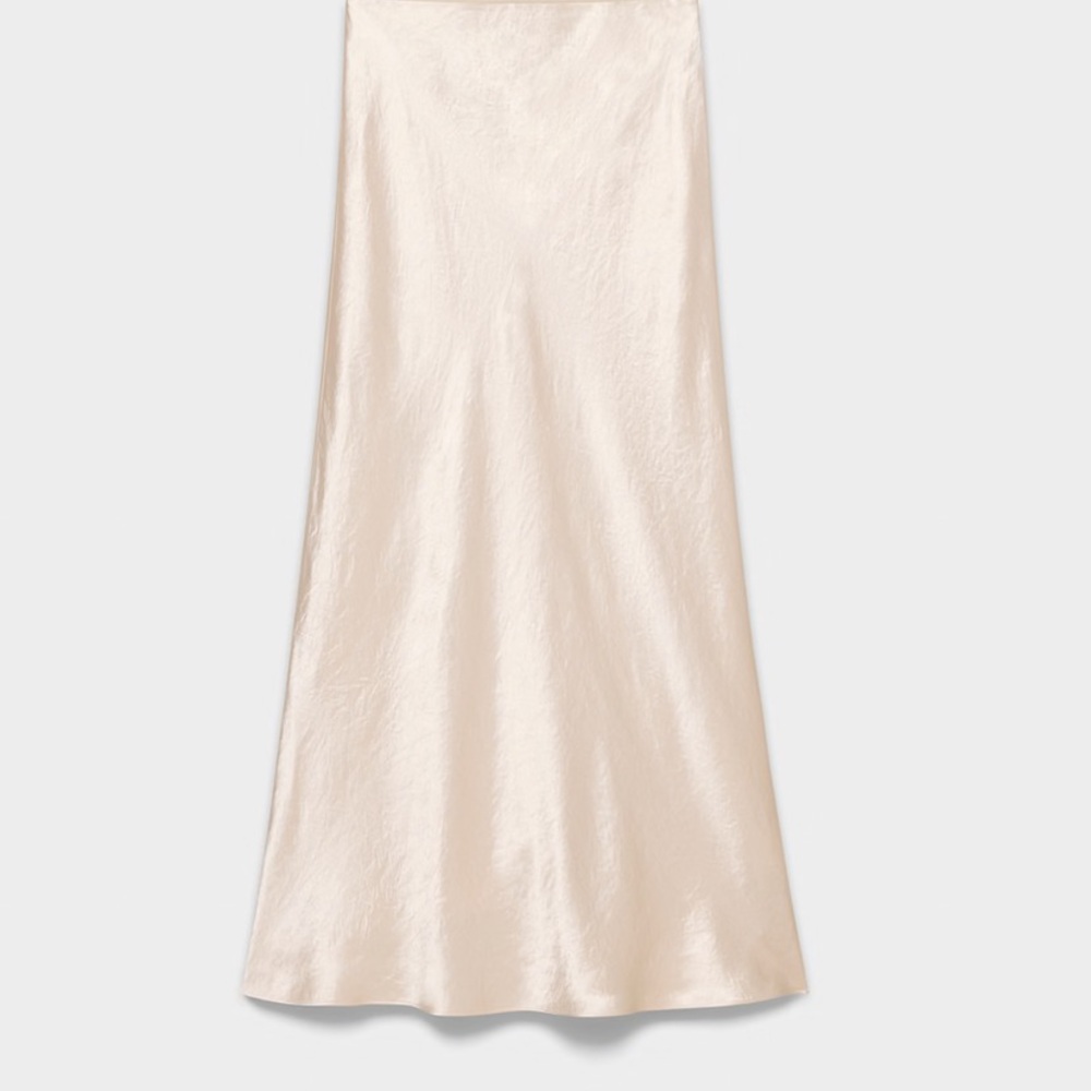 Aritzia gold Maxi Skirt